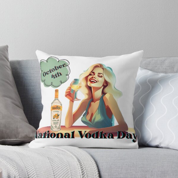 Item preview, October 4th: National Vodka Day designed and sold by critter-cuddle.