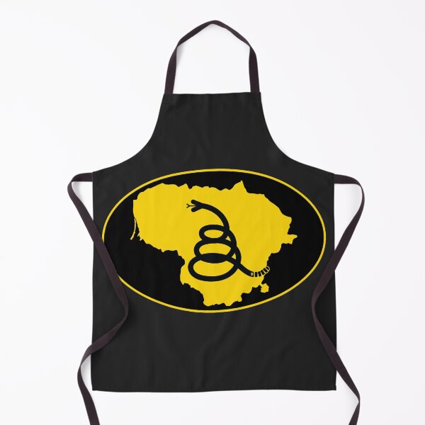 Item preview, LITHUANIA - Freedom Is The Superpower - Modern Gadsden Snake Flag - Dont Tread On Me design designed and sold by pelagio.