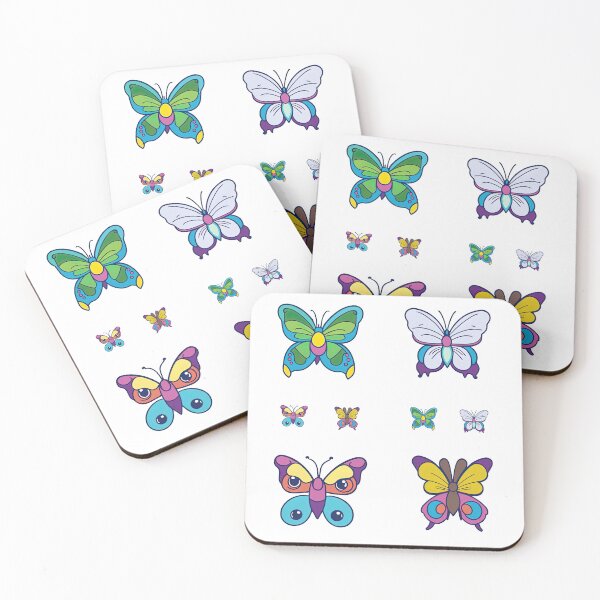 Item preview, Cute Butterfly Cartoon Collection designed and sold by graphic-genie.