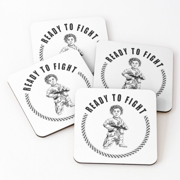 Item preview, "Little Warrior, Big Karate Dreams" designed and sold by RhonDesign.
