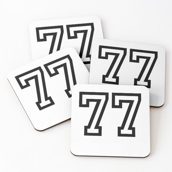 Item preview, The number 77 - black designed and sold by citmgpod.