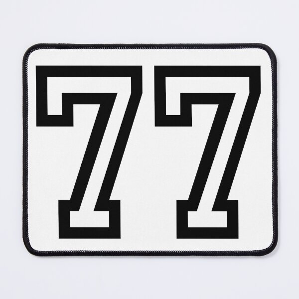 Item preview, The number 77 - black designed and sold by citmgpod.