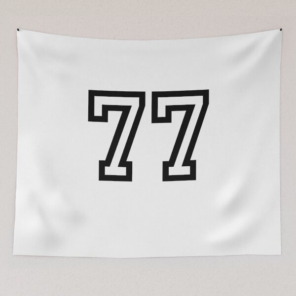 Item preview, The number 77 - black designed and sold by citmgpod.