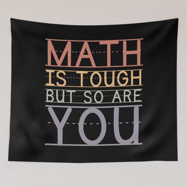 Item preview, Math Is Tough But So Are You Math Teacher Motivational designed and sold by SunfullyYours.