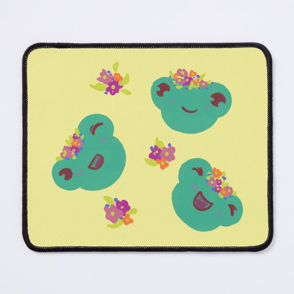 Item preview, Frogs with flower crowns designed and sold by 123MILK750.