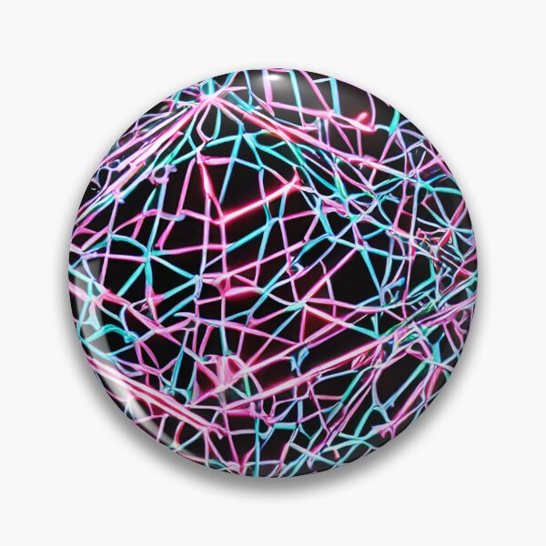 Artikelvorschau, Neon-Neuronale Netze - Nahtloses Muster entworfen und verkauft von Chubuter.