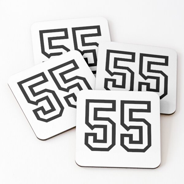 Item preview, The number 55 - black designed and sold by citmgpod.