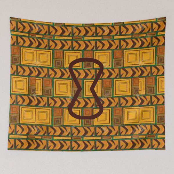 Item preview, Adinkra Symbol for appellation, praise, goodwill, and rhythm.  designed and sold by BlackSirenSociety.