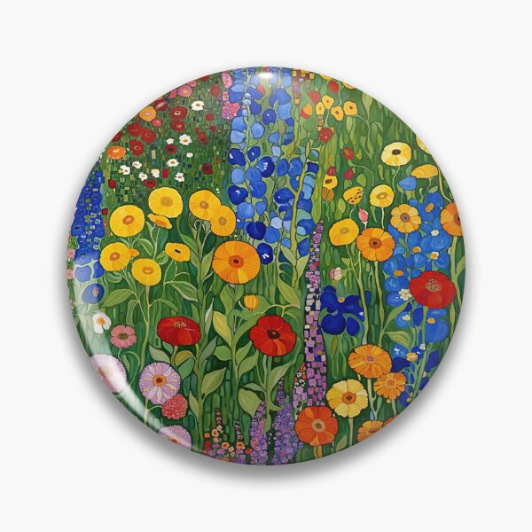 Item preview, Gustav Klimt Flower Garden designed and sold by maniacfitness.