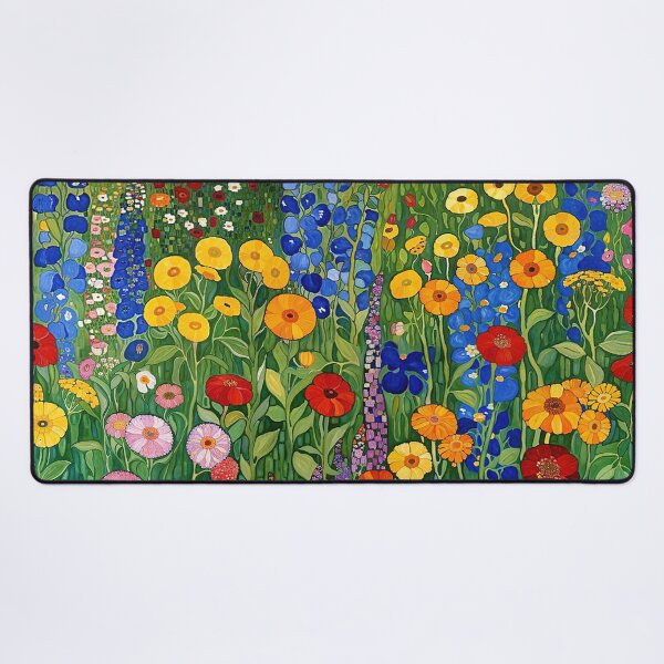 Item preview, Gustav Klimt Flower Garden designed and sold by maniacfitness.