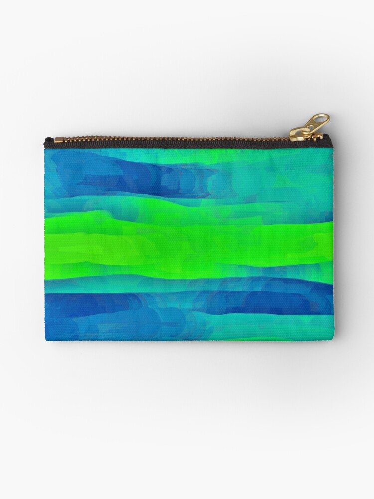 neon green pouch