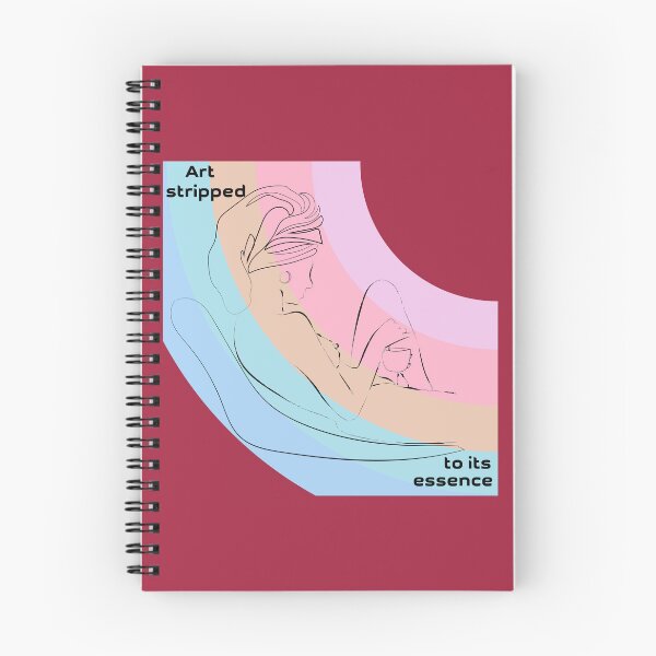 Item preview,  A minimalist illustration of a woman relaxing with a drink, showcasing the essence of art in soft pastel colors and simple lines designed and sold by Ihor Ivanov.