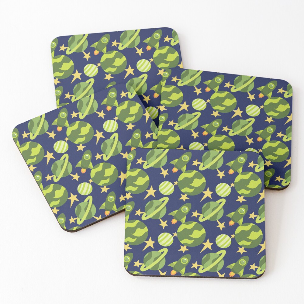 Item preview, Coasters (Set of 4) designed and sold by LeftNWrite.