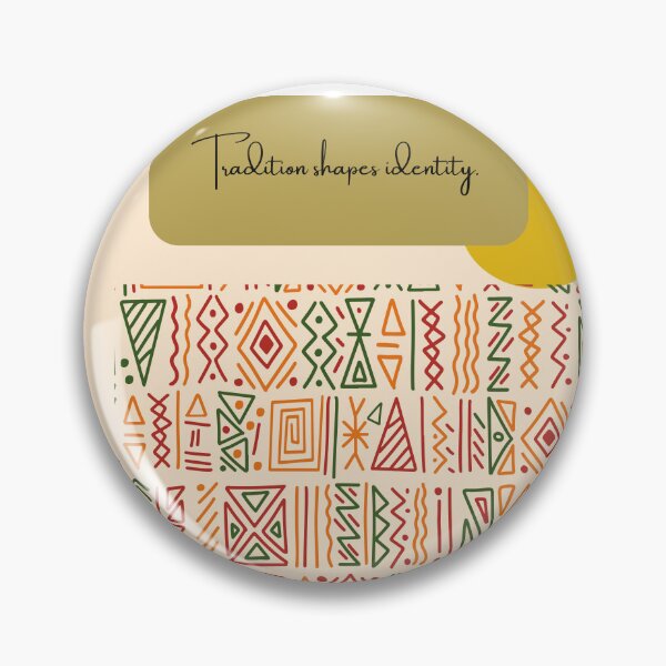 Item preview, Tradition Shapes Identity  designed and sold by gbejule-ikomi.