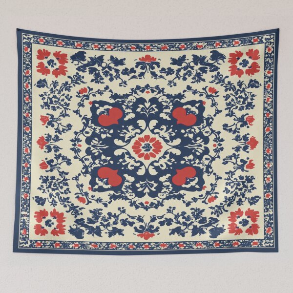 Item preview, Vintage Floral Majesty designed and sold by Pujo Design.