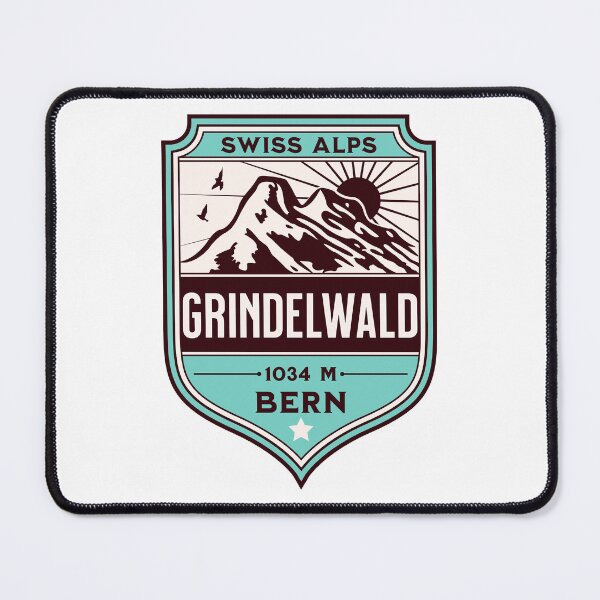 Item preview, Grindelwald Swiss Alps - Bern designed and sold by Paperfly Doodles.