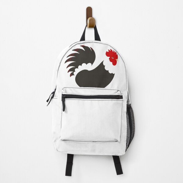 Item preview, Red crested black chicken designed and sold by poonzapoon.
