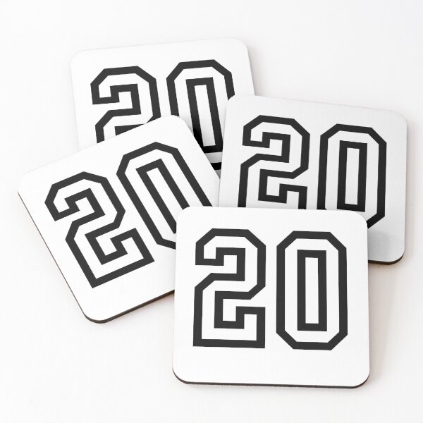 Item preview, The number 20 - black designed and sold by citmgpod.