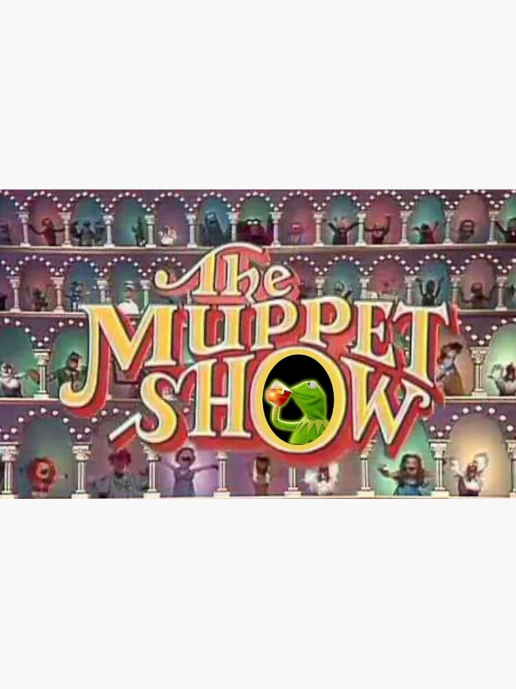 Thumbnail 3 of 3, Poster, The Muppet Show/Kermit Sipping the Tea designed and sold by 1SadBlackSheep.