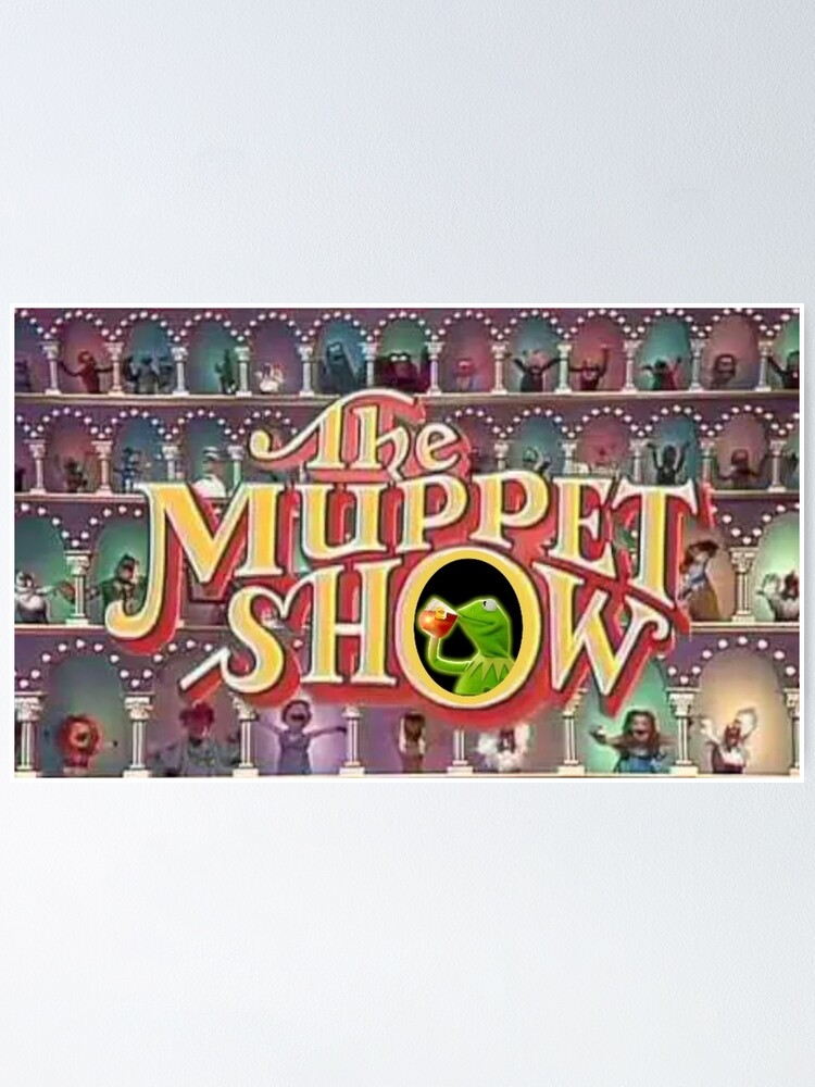Thumbnail 1 of 3, Poster, The Muppet Show/Kermit Sipping the Tea designed and sold by 1SadBlackSheep.
