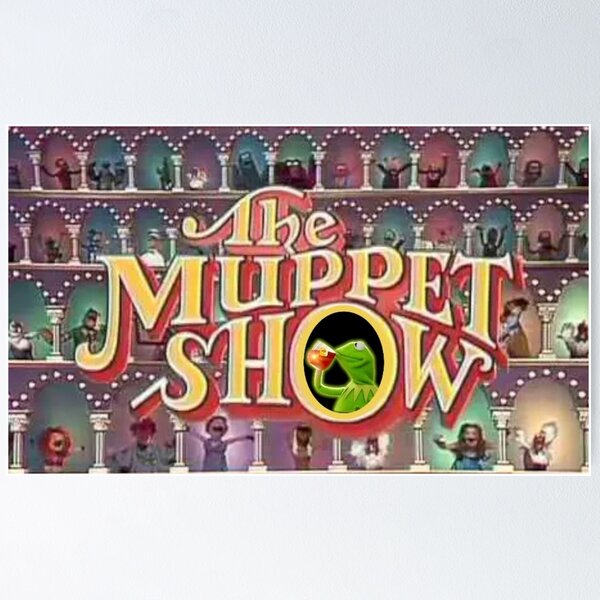 The Muppet Show/Kermit Sipping the Tea Poster