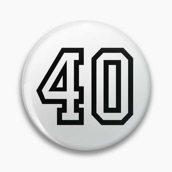 Item preview, The number 40 - black designed and sold by citmgpod.