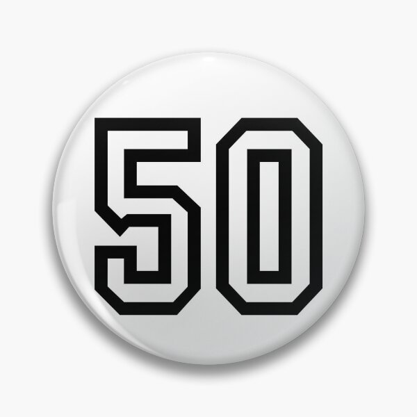 Item preview, The number 50 - black designed and sold by citmgpod.