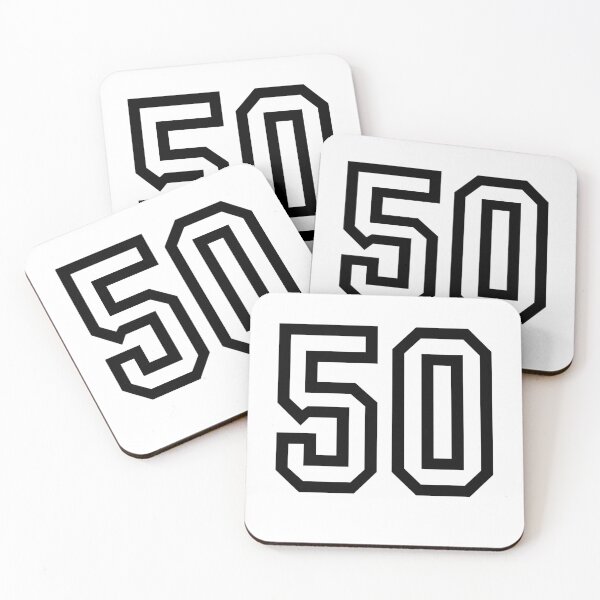 Item preview, The number 50 - black designed and sold by citmgpod.
