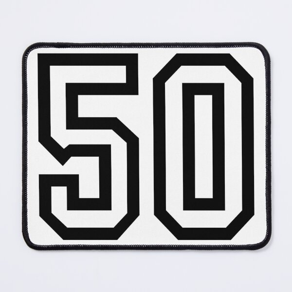 Item preview, The number 50 - black designed and sold by citmgpod.