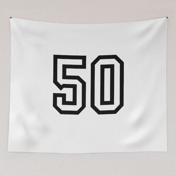 Item preview, The number 50 - black designed and sold by citmgpod.