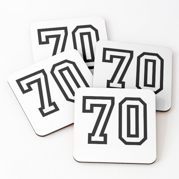 Item preview, The number 70 - black designed and sold by citmgpod.