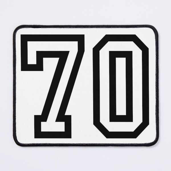 Item preview, The number 70 - black designed and sold by citmgpod.
