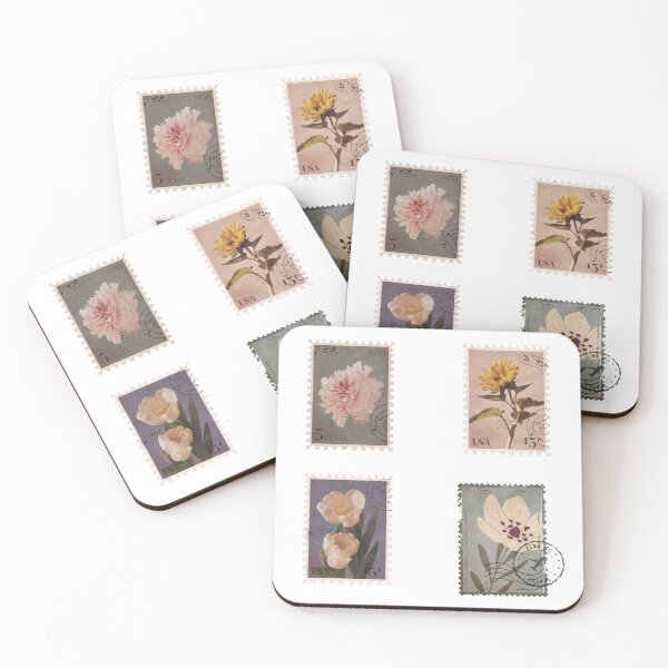 Item preview, Botanical Stamps Pack designed and sold by azy2shop.