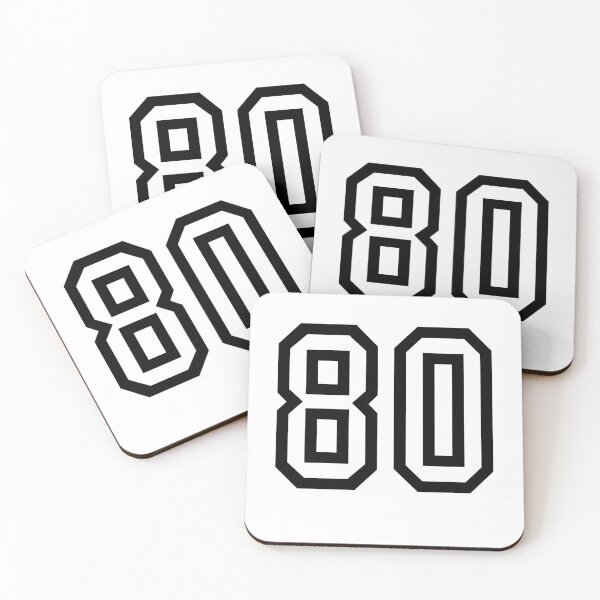 Item preview, The number 80 - black designed and sold by citmgpod.