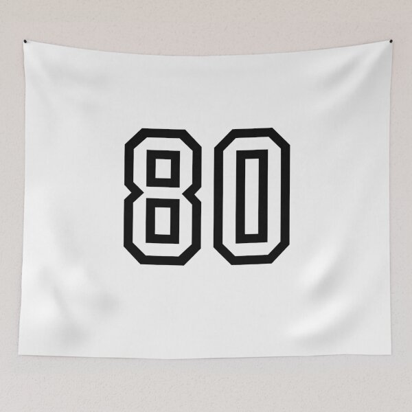 Item preview, The number 80 - black designed and sold by citmgpod.