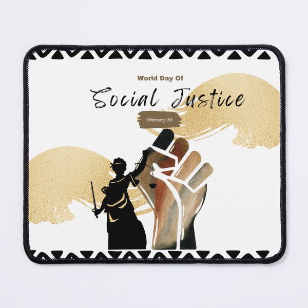Item preview, World Day Of Social Justice - February 20 designed and sold by gbejule-ikomi.