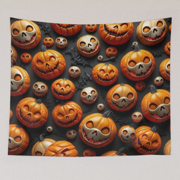 Item preview, Halloween pattern #18 designed and sold by Kaleidoscope Print.