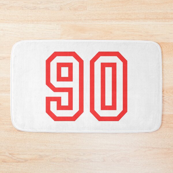 Item preview, The number 90 - red designed and sold by citmgpod.