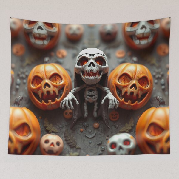 Item preview, Halloween pattern #20 designed and sold by Kaleidoscope Print.