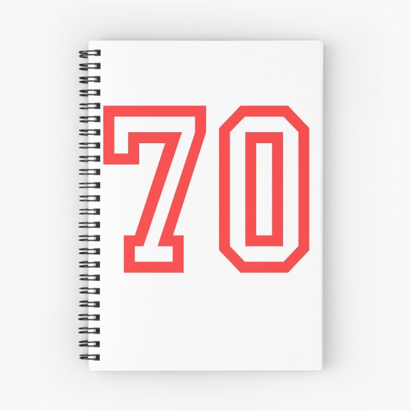 Item preview, The number 70 - red designed and sold by citmgpod.