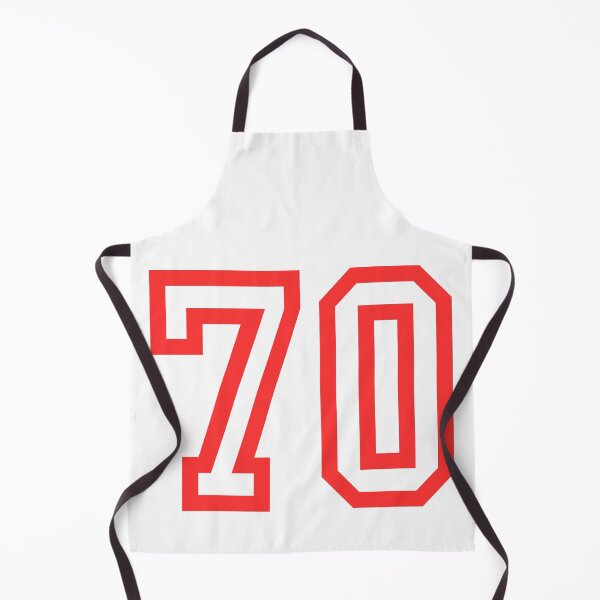 Item preview, The number 70 - red designed and sold by citmgpod.