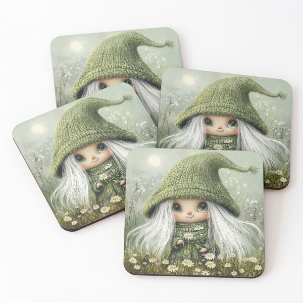 Item preview, Cute Christmas Gnome. Postcards. designed and sold by AndreyKENO.