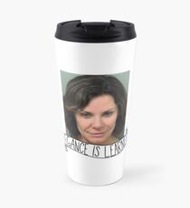 elegance is learned, my friends Travel Mug