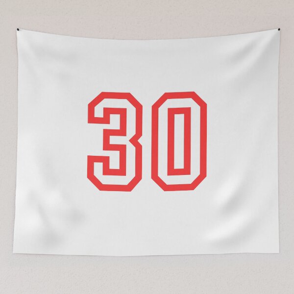 Item preview, The number 30 - red designed and sold by citmgpod.