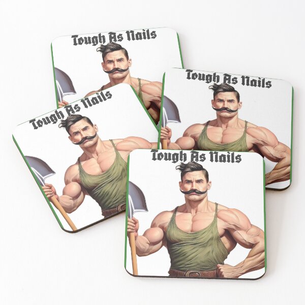 Item preview, Tough As Nails designed and sold by TheCussnWolf.