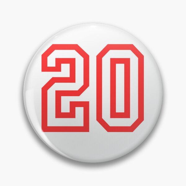 Item preview, The number 20 - red designed and sold by citmgpod.