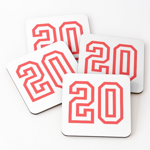 Item preview, The number 20 - red designed and sold by citmgpod.