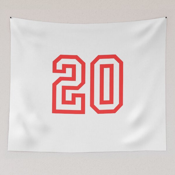 Item preview, The number 20 - red designed and sold by citmgpod.