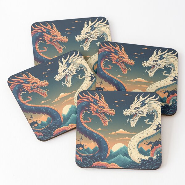 Item preview, Asian Dragons designed and sold by patternshoprad.