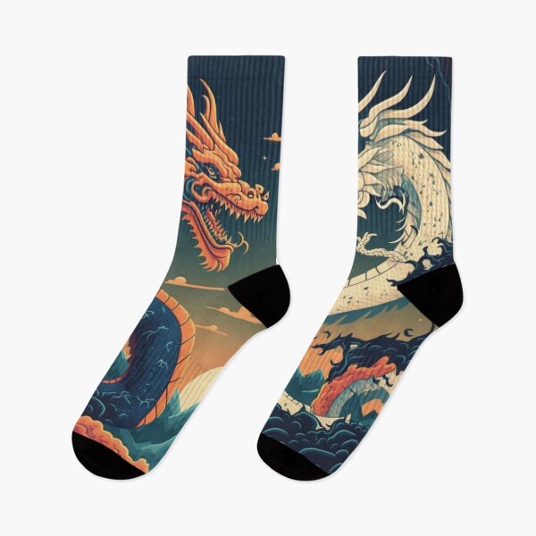 Item preview, Asian Dragons designed and sold by patternshoprad.